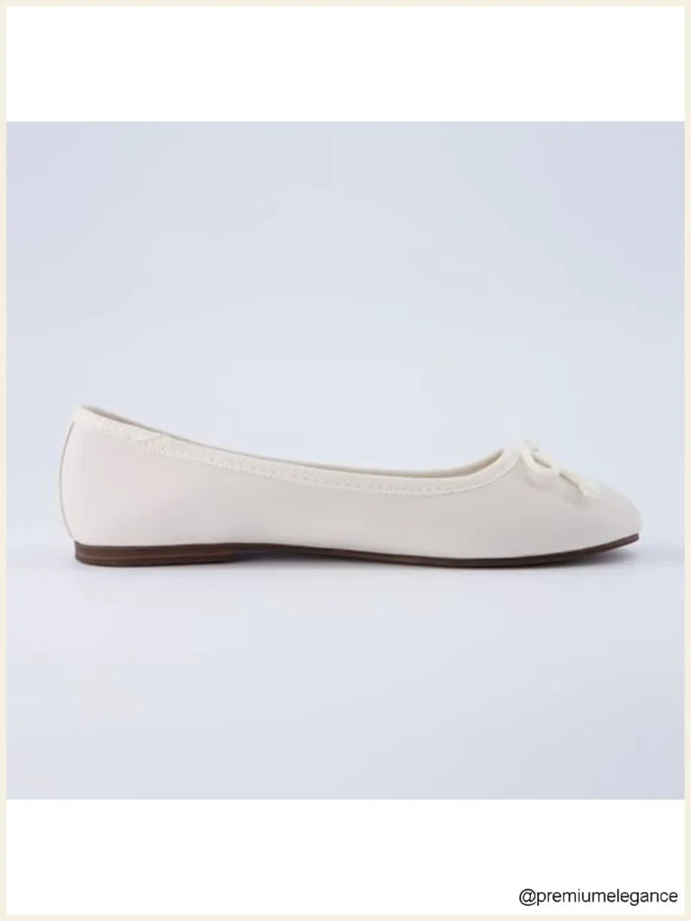 Memory Foam Ballet Flats, Round Toe Mary Jane with Bow Detail, Vegan Leather